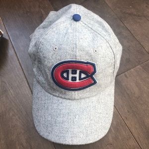 Grey Montreal Canadians Cap